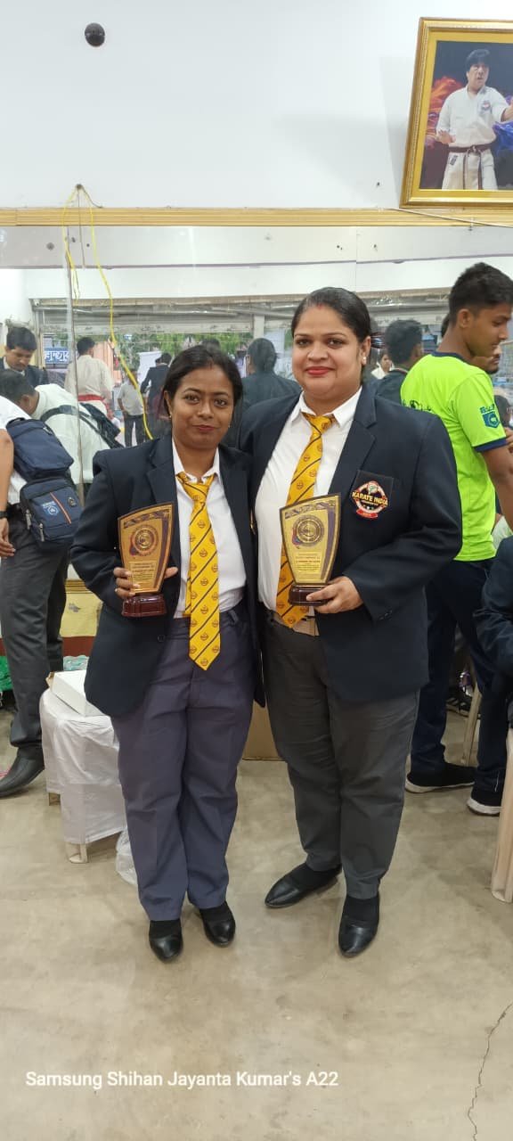Proud athletes